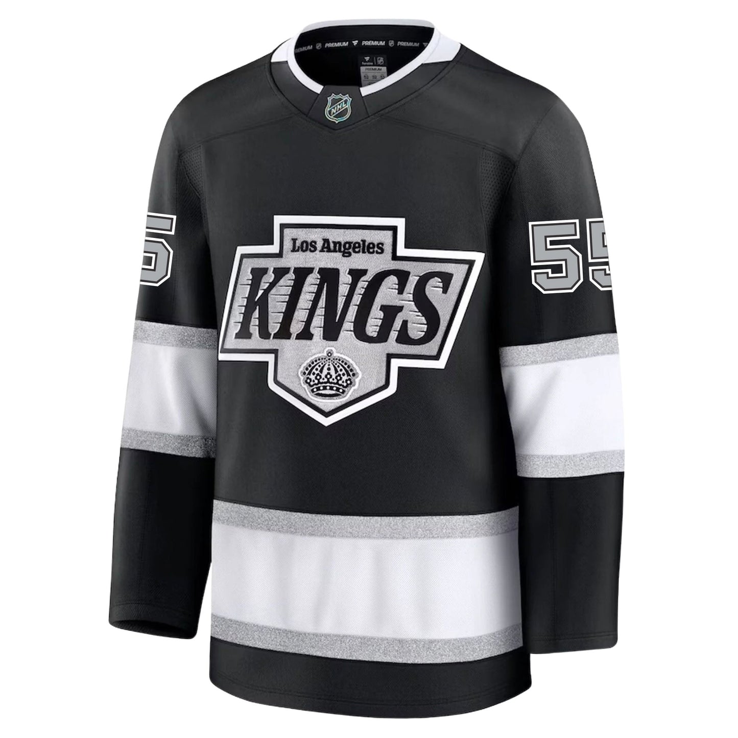 Quinton Byfield Los Angeles Kings Fanatics Premium Home Jersey