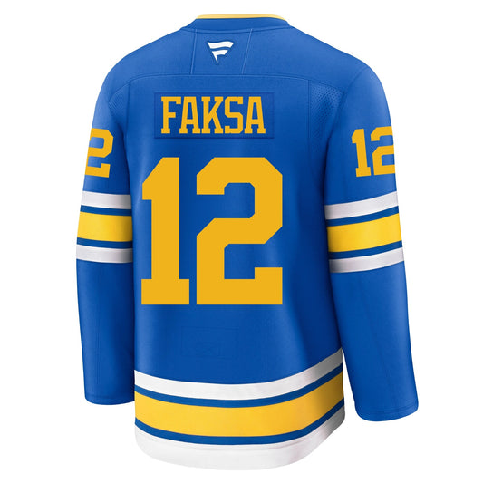 Radek Faksa St Louis Blues Fanatics Home Premium Jersey