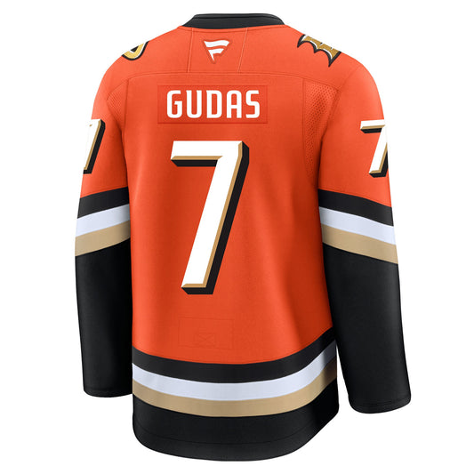 Radko Gudas Anaheim Ducks Fanatics Premium Home Jersey
