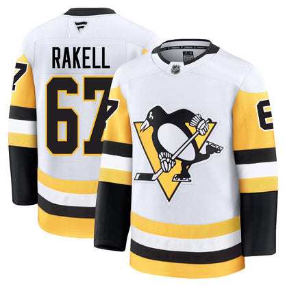 Rickard Rakell Pittsburgh Penguins Fanatics Premium Away Jersey