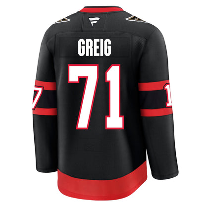 Ridly Greig Ottawa Senators Fanatics Premium Home Jersey