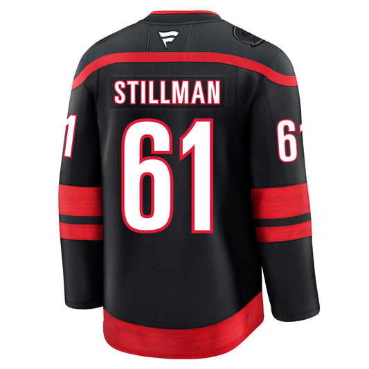 Riley Stillman Carolina Hurricanes Fanatics Premium Home Jersey