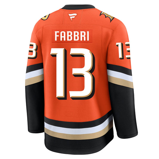 Robby Fabbri Anaheim Ducks Fanatics Premium Home Jersey