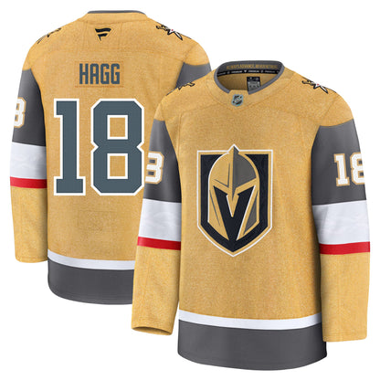 Robert Hagg Vegas Golden Knights Fanatics Premium Home Jersey