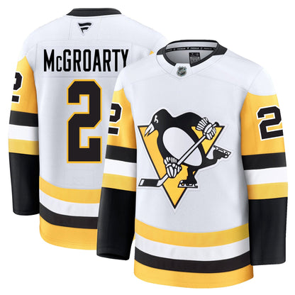 Rutger Mcgroarty Pittsburgh Penguins Fanatics Premium Away Jersey