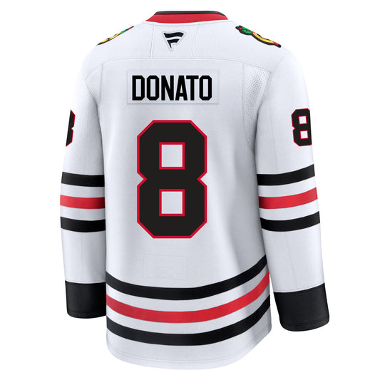 Ryan Donato Chicago Blackhawks Fanatics Premium Away Jersey