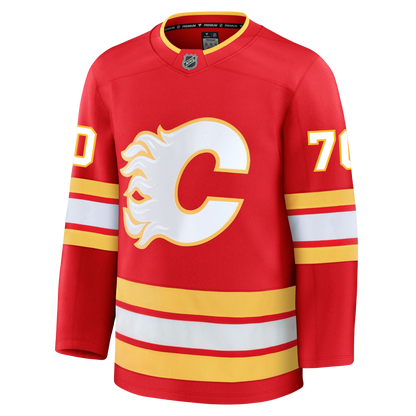 Ryan Lomberg Calgary Flames Fanatics Premium Home Jersey