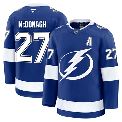 Ryan Mcdonagh Tampa Bay Lightning Fanatics Premium Home Jersey