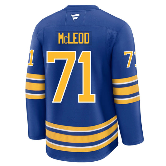 Ryan Mcleod Buffalo Sabres Fanatics Premium Home Jersey