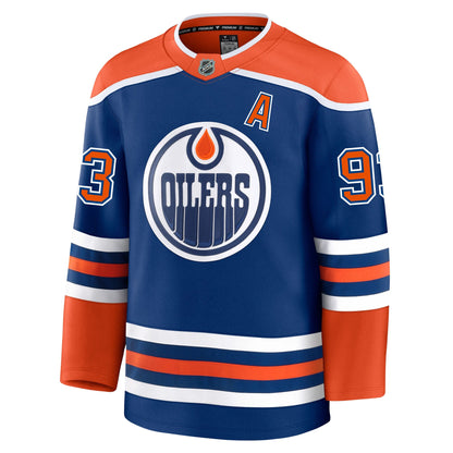 Ryan Nugent Hopkins Edmonton Oilers Fanatics Premium Home Jersey