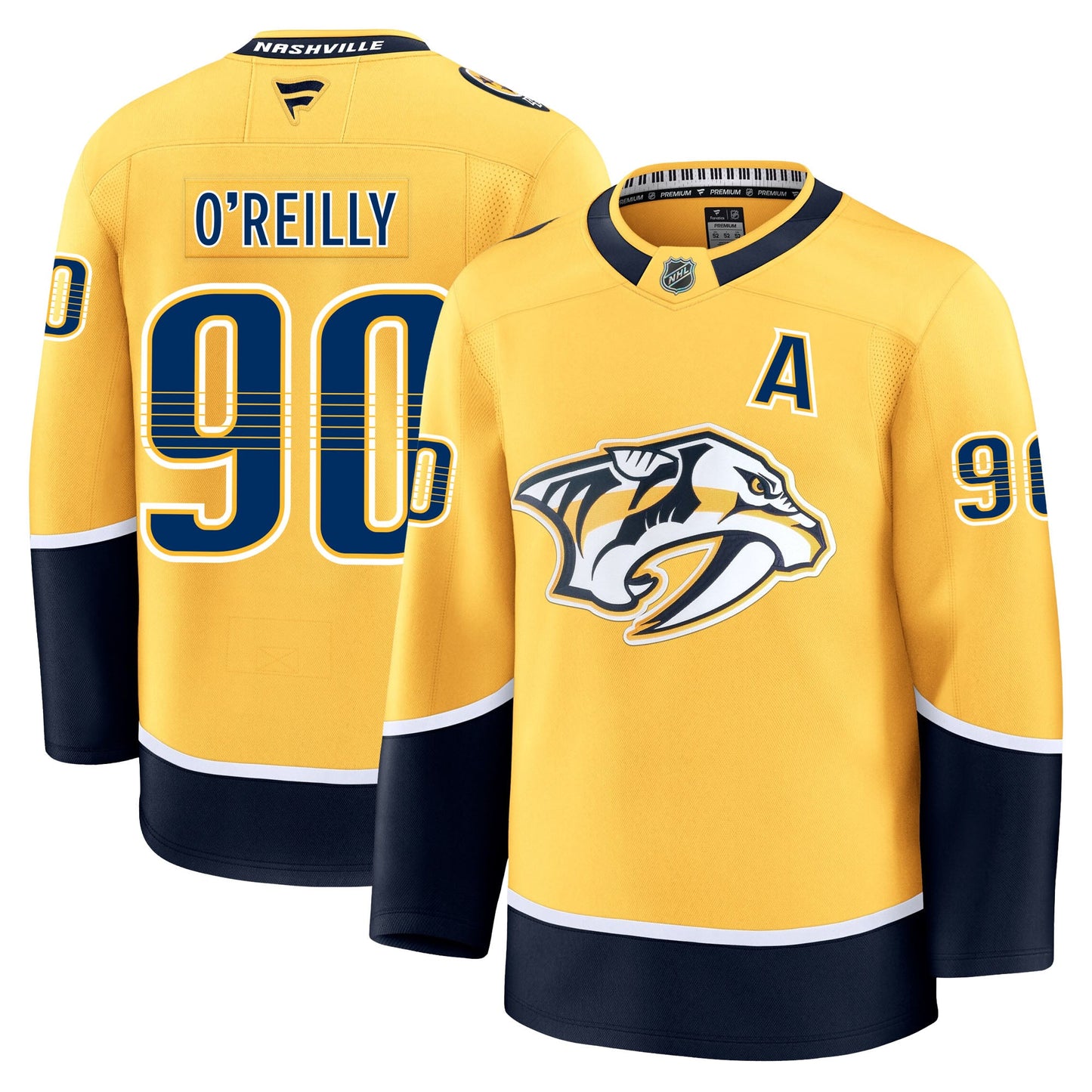 Ryan O'Reilly Nashville Predators Fanatics Premium Home Jersey