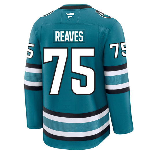 Ryan Reaves San Jose Sharks Fanatics Premium Home Jersey