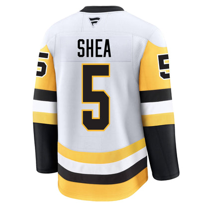 Ryan Shea Pittsburgh Penguins Fanatics Premium Away Jersey