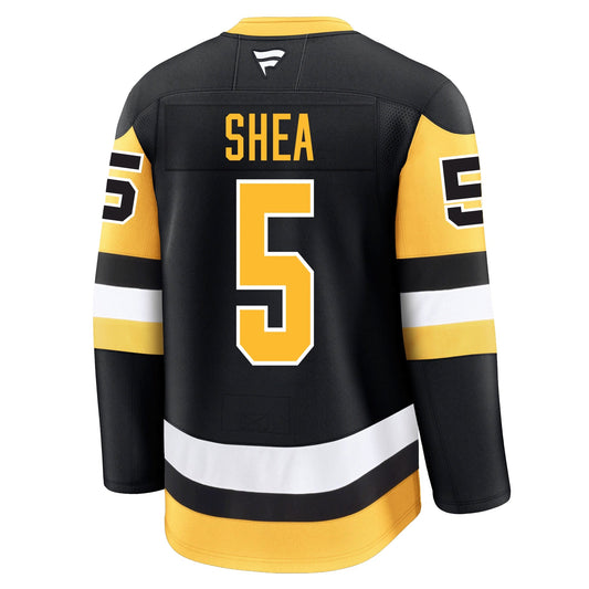 Ryan Shea Pittsburgh Penguins Fanatics Premium Home Jersey