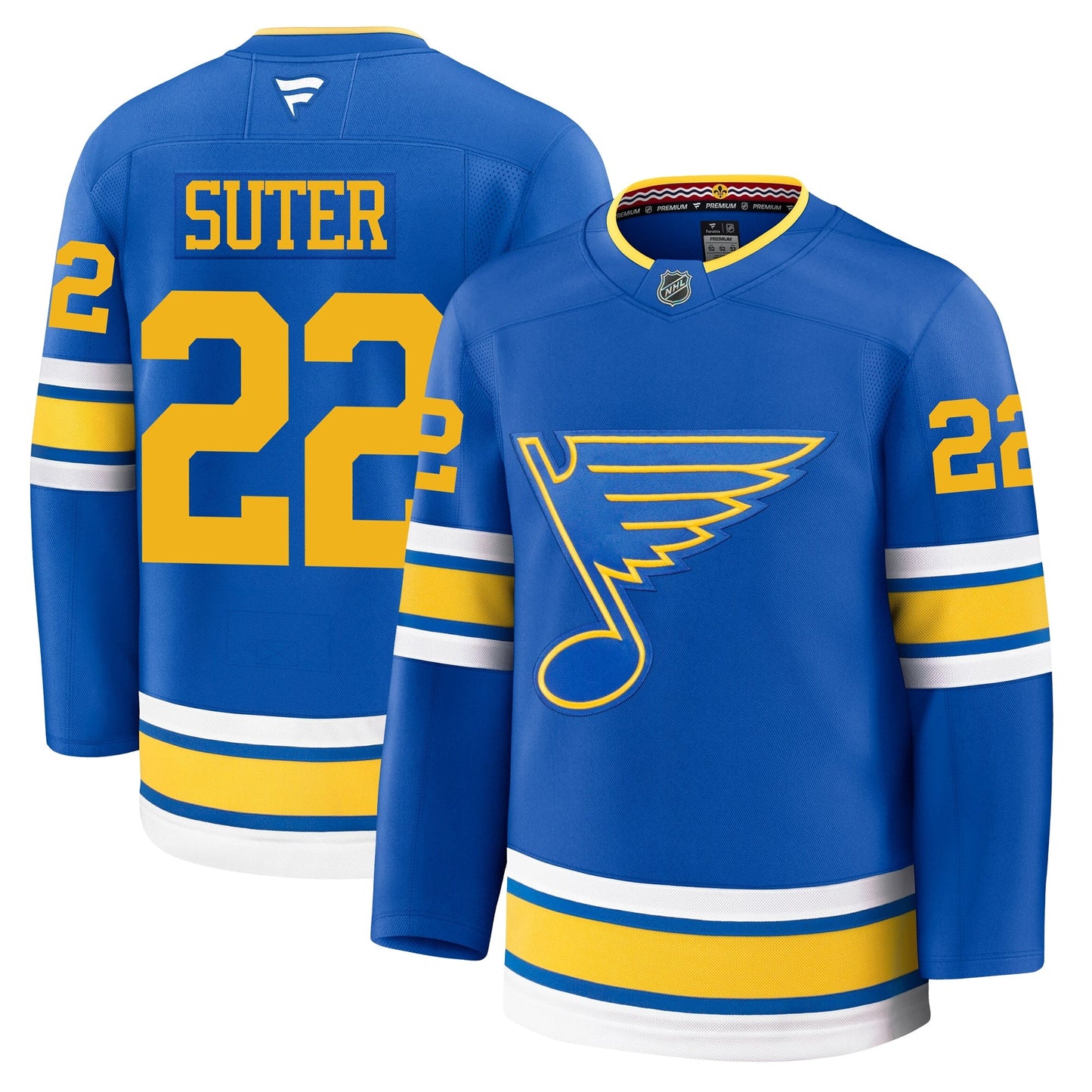 Ryan Suter St Louis Blues Fanatics Home Premium Jersey
