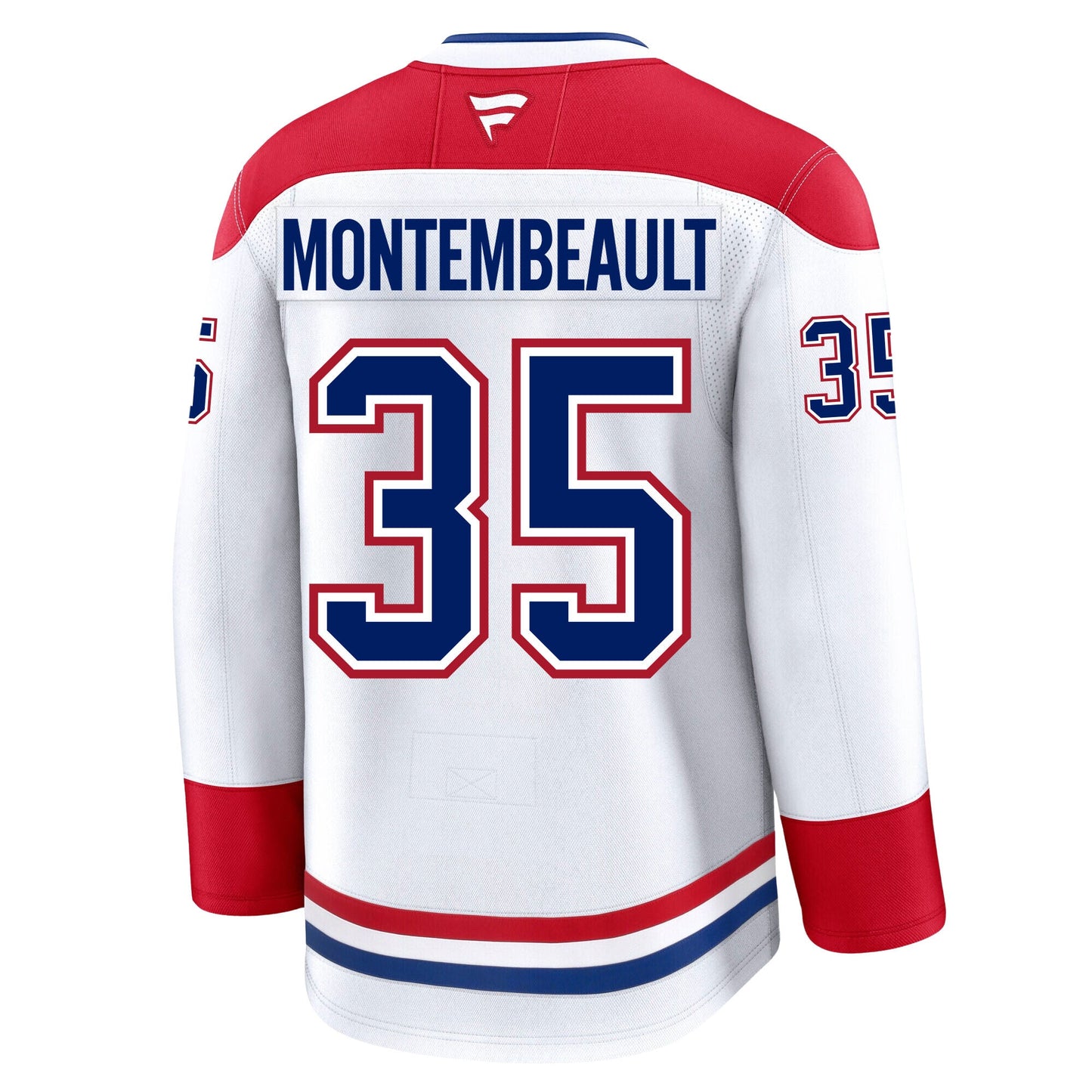 Sam Montembeault Montreal Canadiens Fanatics Premium Away Jersey