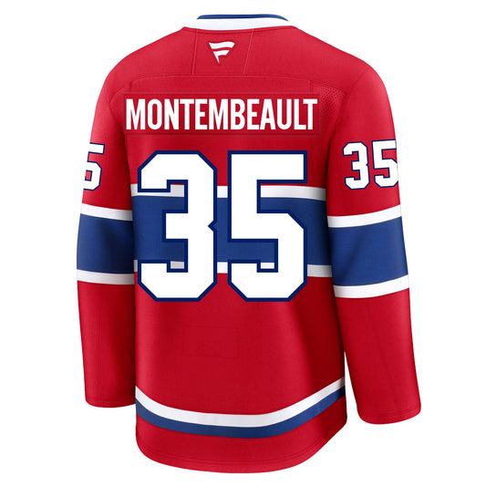 Sam Montembeault Montreal Canadiens Fanatics Premium Home Jersey