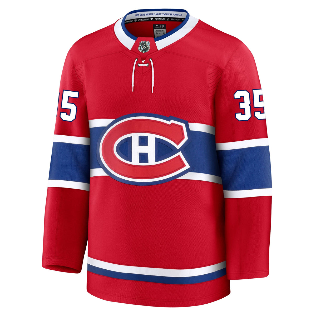 Sam Montembeault Montreal Canadiens Fanatics Premium Home Jersey