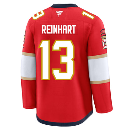 Sam Reinhart Florida Panthers Fanatics Premium Home Jersey