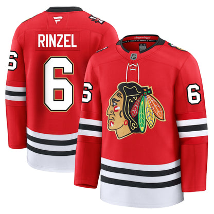 Sam Rinzel Chicago Blackhawks Fanatics Centennial Premium Jersey