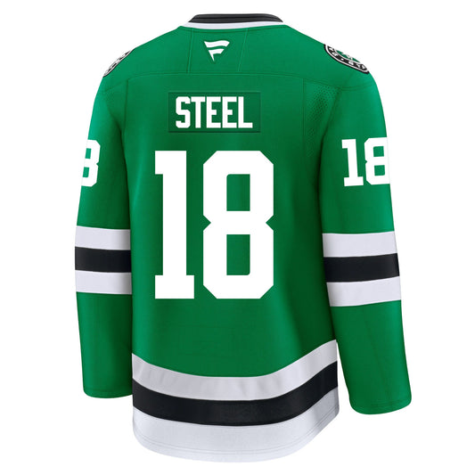 Sam Steel Dallas Stars Fanatics Premium Home Jersey