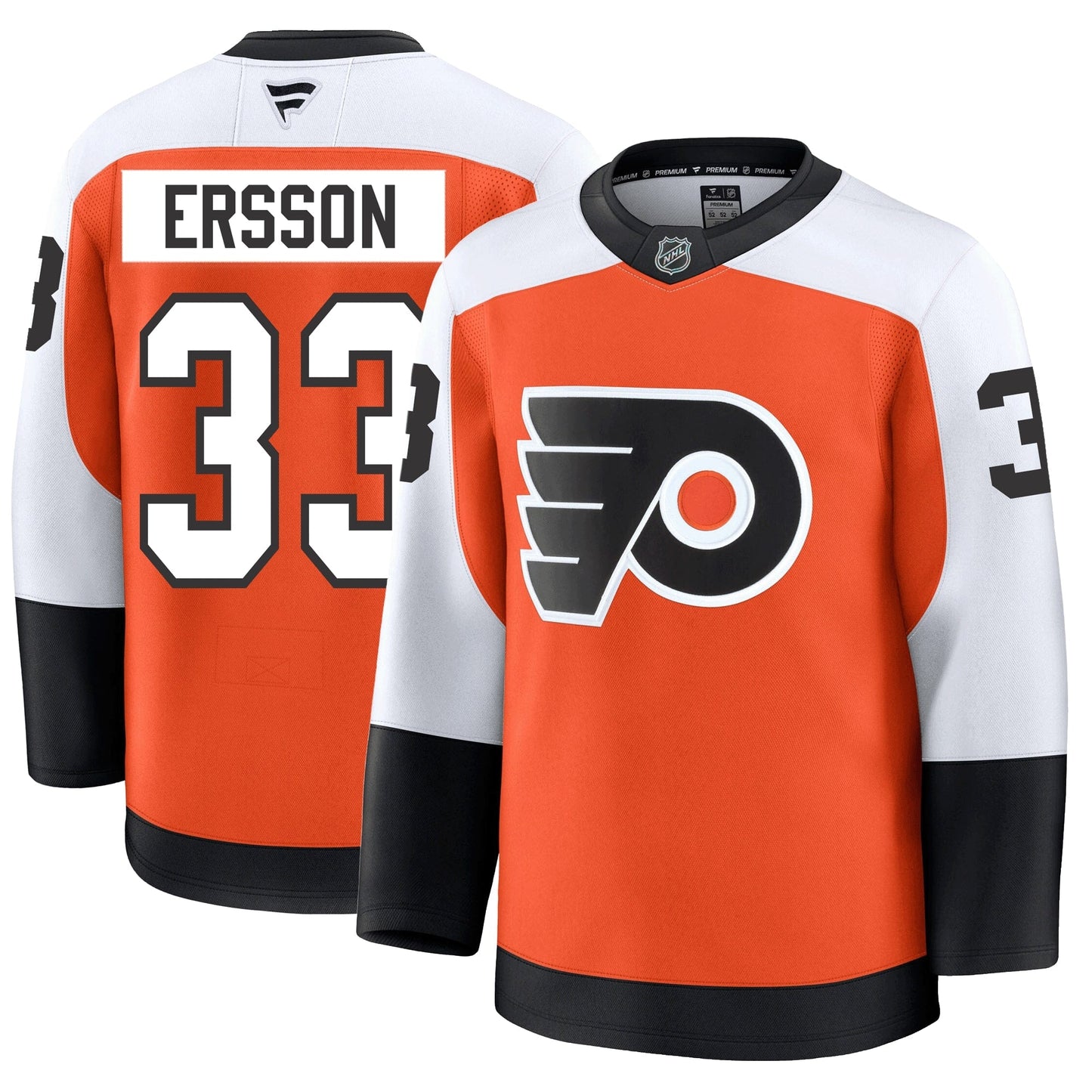 Samuel Ersson Philadelphia Flyers Fanatics Premium Home Jersey