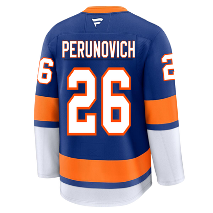Scott Perunovich New York Islanders Fanatics Premium Home Jersey