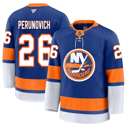 Scott Perunovich New York Islanders Fanatics Premium Home Jersey