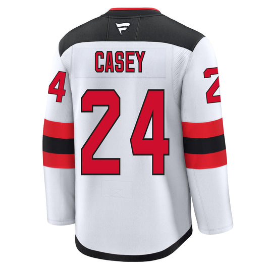 Seamus Casey New Jersey Devils Fanatics Premium Away Jersey