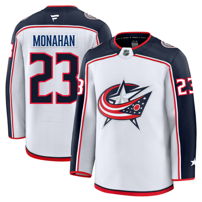 Sean Monahan Columbus Blue Jackets Fanatics Premium Away Jersey