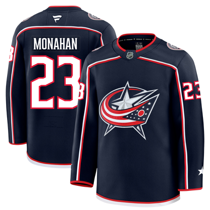 Sean Monahan Columbus Blue Jackets Fanatics Premium Home Jersey