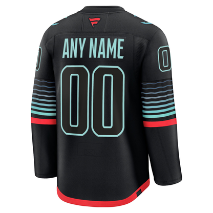 Customizable Seattle Kraken Fanatics Premium Official NHL Alternate Jersey