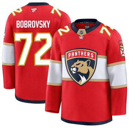 Sergei Bobrovsky Florida Panthers Fanatics Premium Home Jersey