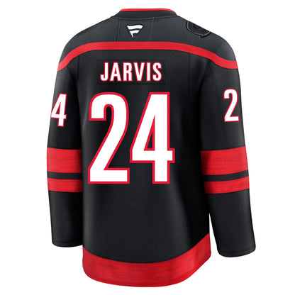 Seth Jarvis Carolina Hurricanes Fanatics Premium Home Jersey