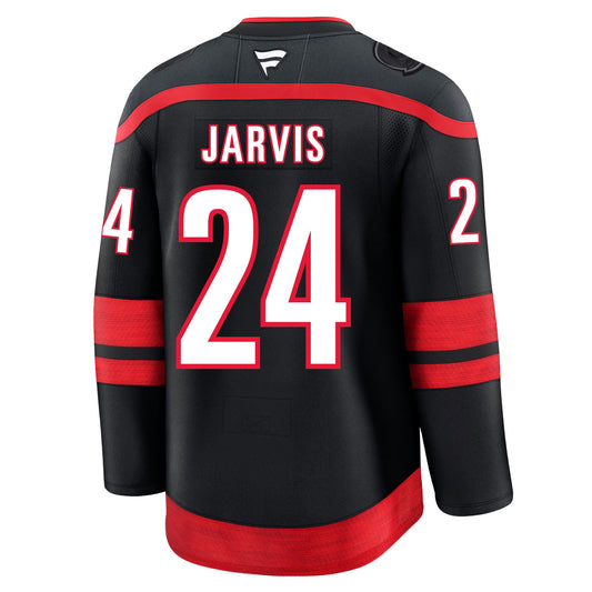 Seth Jarvis Carolina Hurricanes Fanatics Premium Home Jersey