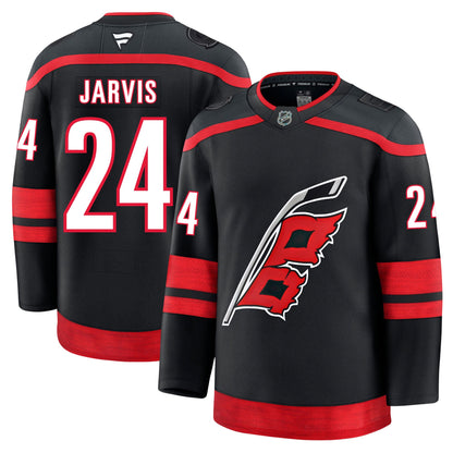 Seth Jarvis Carolina Hurricanes Fanatics Premium Home Jersey