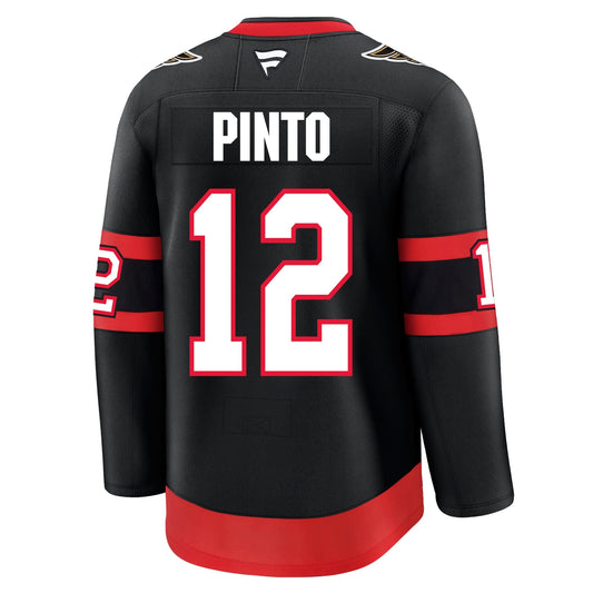 Shane Pinto Ottawa Senators Fanatics Premium Home Jersey