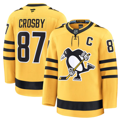Sidney Crosby Pittsburgh Penguins Fanatics Alternate Premium Jersey