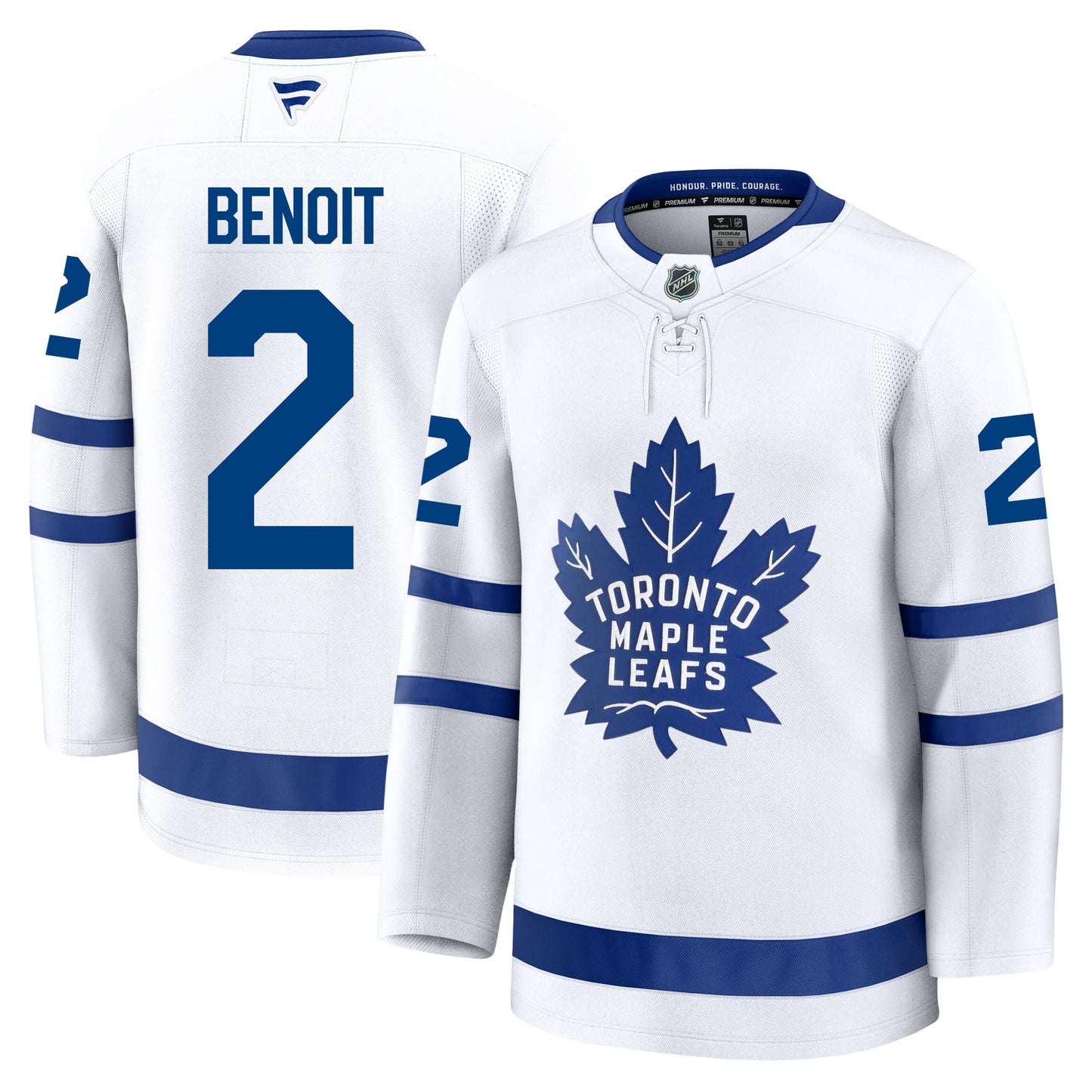 Simon Benoit Toronto Maple Leafs Fanatics Premium Away Jersey