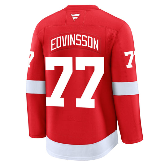 Simon Edvinsson Detroit Red Wings Fanatics Premium Home Jersey