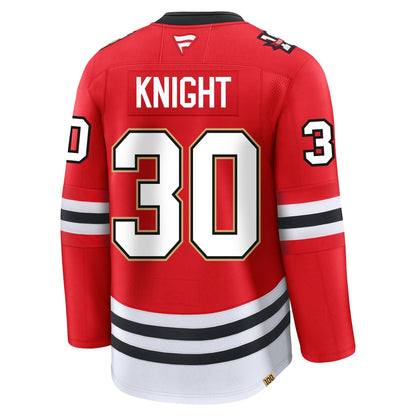 Spencer Knight Chicago Blackhawks Fanatics Centennial Premium Jersey