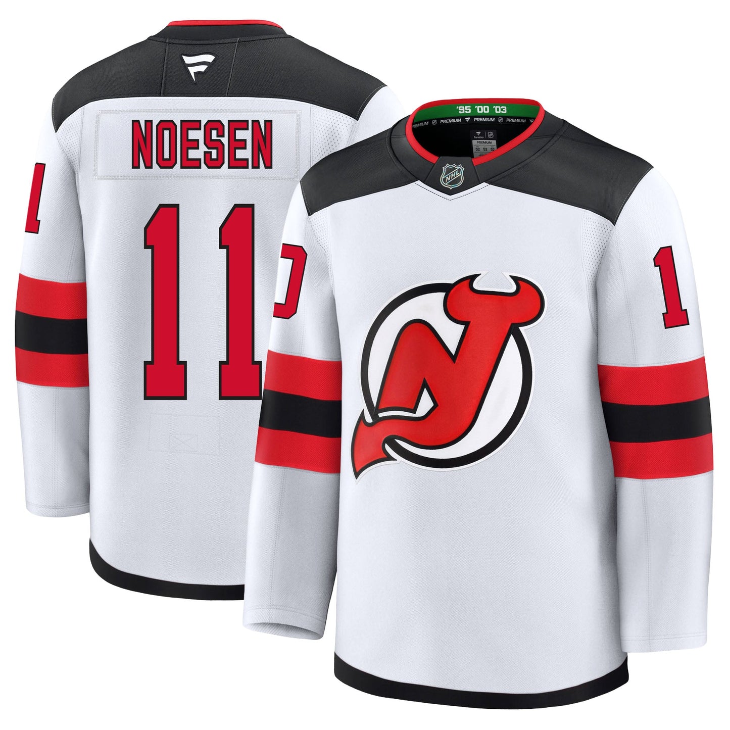 Stefan Noesen New Jersey Devils Fanatics Premium Away Jersey
