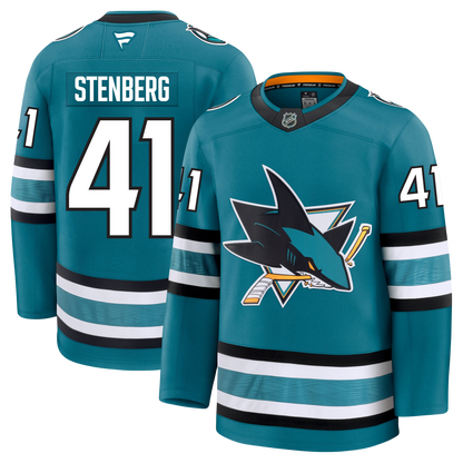 Ivar Stenberg San Jose Sharks Fanatics Premium Home Jersey