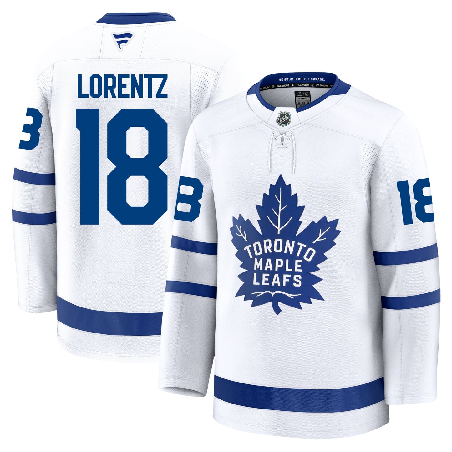Steven Lorentz Toronto Maple Leafs Fanatics Premium Away Jersey