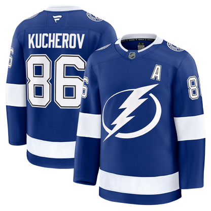 Nikita Kucherov Tampa Bay Lightning Fanatics Premium Home Jersey
