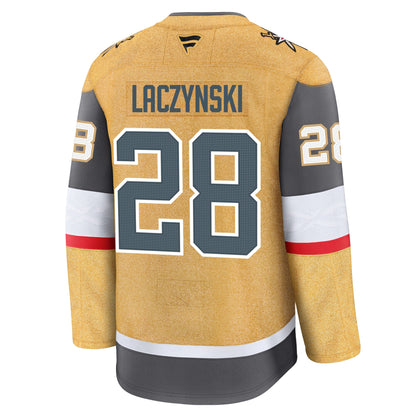 Tanner Laczynski Vegas Golden Knights Fanatics Premium Home Jersey
