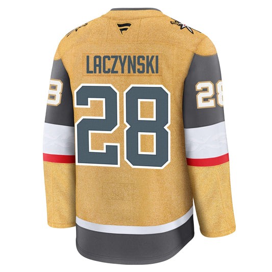 Tanner Laczynski Vegas Golden Knights Fanatics Premium Home Jersey