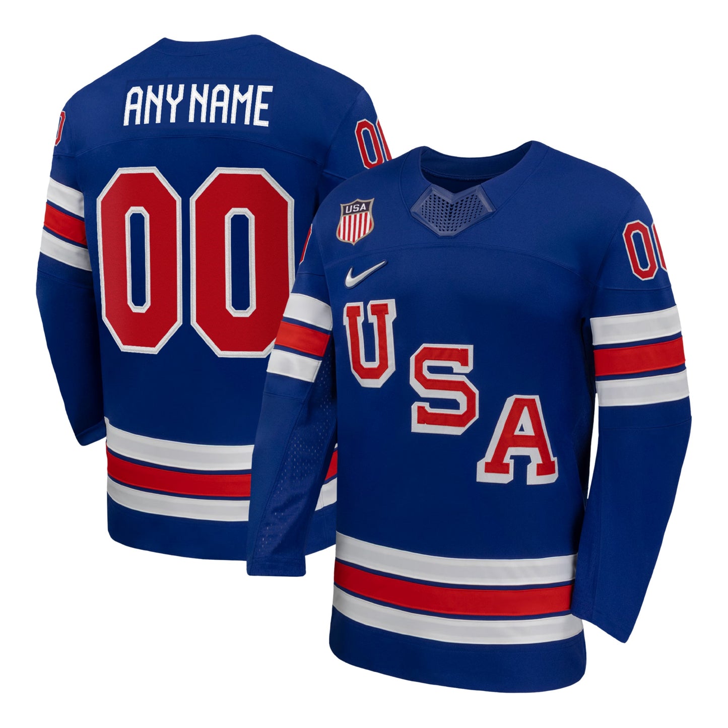 Customizable Team USA 2026 Nike Home Replica Jersey