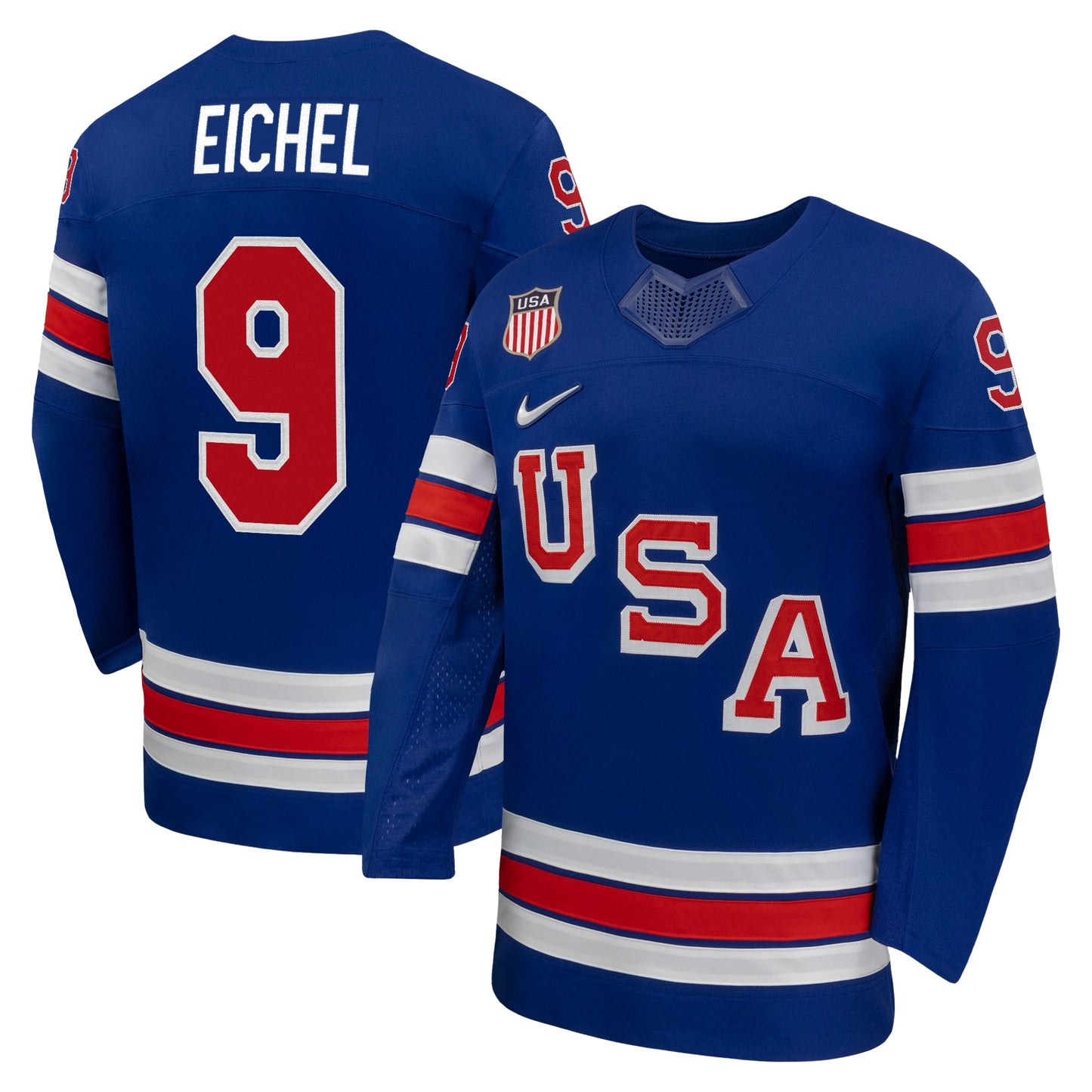 Jack Eichel Team USA 2026 Nike Home Replica Jersey