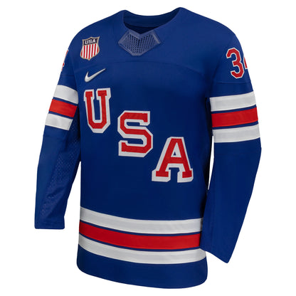 Auston Matthews Team USA 2026 Nike Home Replica Jersey